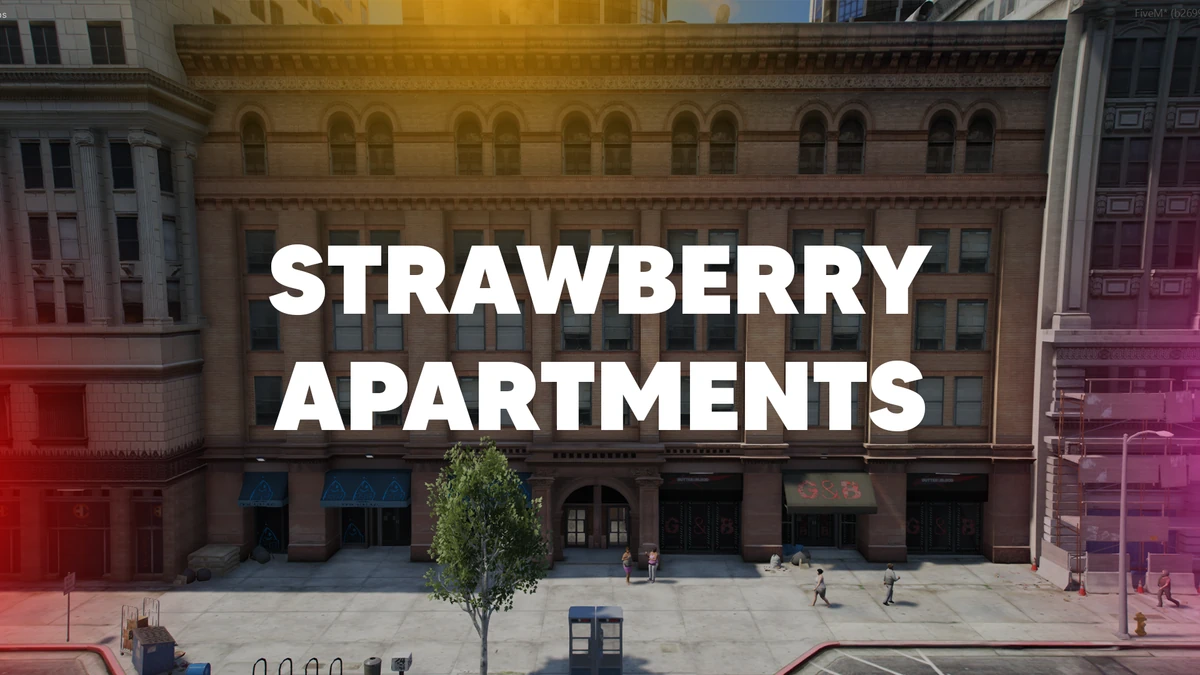Strawberry Apartments MLO – Fully Open Source | FiveM